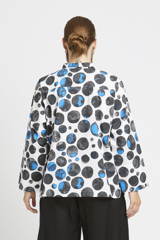 Ellen Cotton Shirt Dot Print
