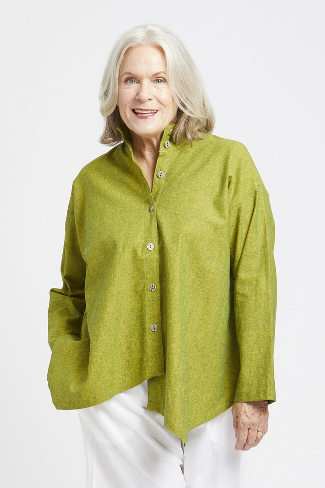 Iris Shirt Linen Cotton Blend